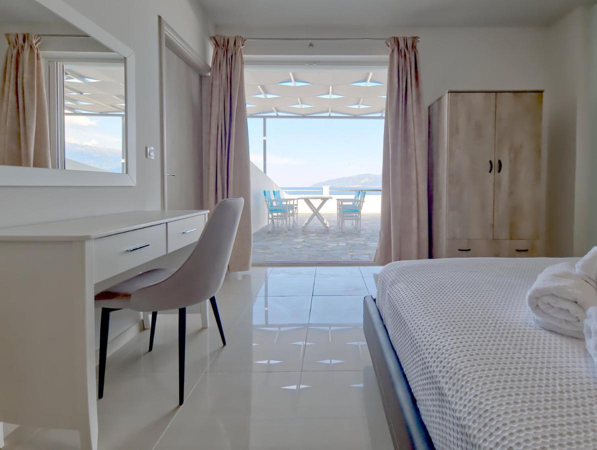Epipleon Luxury Suites -105- Δωμάτιο 35Τμ Με Βεράντα 35Τμ Μπροστά Στη Θάλασσα นาฟปาคตอส ภายนอก รูปภาพ
